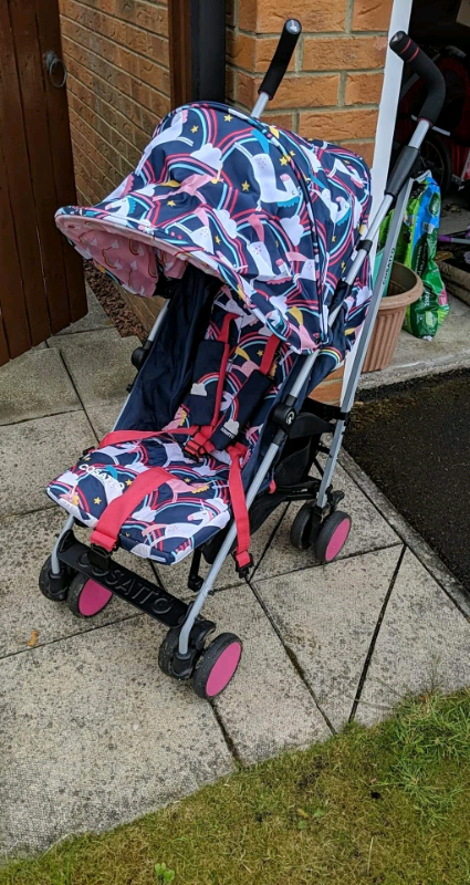 cosatto unicorn pushchair